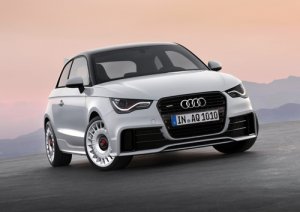 Audi A1 quattro (2012) Car Poster Print on 10 mil Archival Satin Paper 16" x 12"