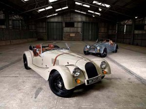 Morgan Roadster Sport Duo Car Poster Print on 10 mil Archival Satin Paper 20" x 15"