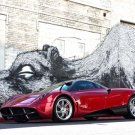 Pagani Huayra Car Poster Print on 10 mil Archival Satin Paper 24" x 18"