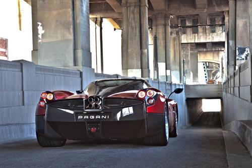 Pagani Huayra Car Poster Print on 10 mil Archival Satin Paper 36" x 24"
