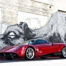 Pagani Huayra Car Poster Print on 10 mil Archival Satin Paper 20" x 15"