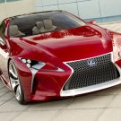 Lexus LF-LC Sports Coupe Concept Car Poster Print on 10 mil Archival Satin Paper 36" x 24"