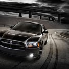 Dodge Charger Blacktop Edition (2012) Car Poster Print on 10 mil Archival Satin Paper 16" x 12"