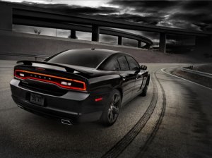 Dodge Charger Blacktop Edition (2012) Car Poster Print on 10 mil Archival Satin Paper 16" x 12"