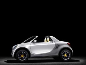 Smart For-Us Concept Car Poster Print on 10 mil Archival Satin Paper 16" x 12"