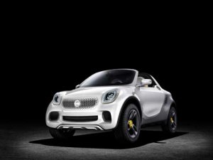 Smart For-Us Concept Car Poster Print on 10 mil Archival Satin Paper 36" x 24"