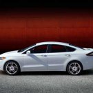 Ford Fusion (2013) Car Poster Print on 10 mil Archival Satin Paper 24" x 18"