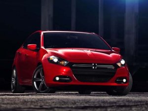 Dodge Dart (2013) Car Poster Print on 10 mil Archival Satin Paper 16" x 12"