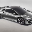 Acura NSX Concept Car Poster Print on 10 mil Archival Satin Paper 20" x 15"