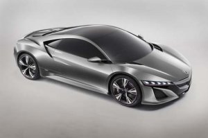 Acura NSX Concept Car Poster Print on 10 mil Archival Satin Paper 24" x 18"