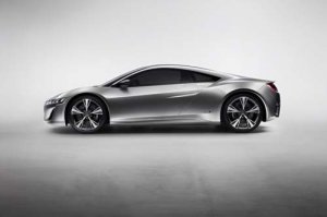 Acura NSX Concept Car Poster Print on 10 mil Archival Satin Paper 36" x 24"