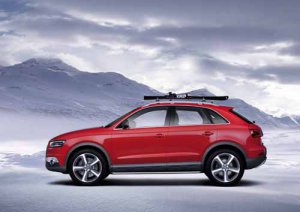 Audi Q3 Concept Car Poster Print on 10 mil Archival Satin Paper 16" x 12"