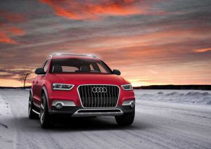 Audi Q3 Concept Car Poster Print on 10 mil Archival Satin Paper 20" x 15"