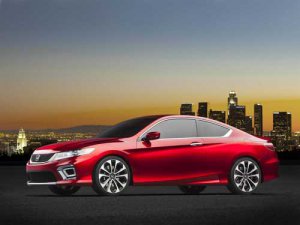 Honda Accord Coupe Concept (2013) Car Poster Print on 10 mil Archival Satin Paper 20" x 15"
