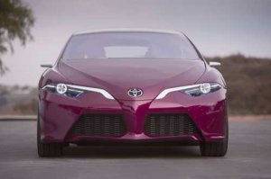 Toyota NS4 Plug-in Hybrid Concept Car Poster Print on 10 mil Archival Satin Paper 16" x 12"