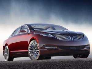Lincoln MKZ Concept (2012) Car Poster Print on 10 mil Archival Satin Paper 16" x 12"