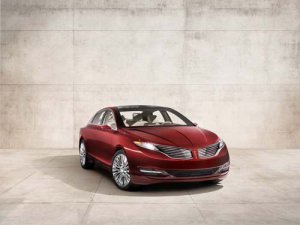 Lincoln MKZ Concept (2012) Car Poster Print on 10 mil Archival Satin Paper 20" x 15"