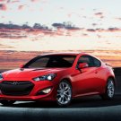 Hyundai Genesis Coupe (2013) Car Poster Print on 10 mil Archival Satin Paper 20" x 15"