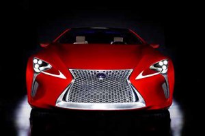 Lexus LF-LC Sports Coupe Concept Car Poster Print on 10 mil Archival Satin Paper 20" x 15"