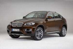 BMW X6 (2012) Car Poster Print on 10 mil Archival Satin Paper 16" x 12"