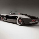 1962 Chevrolet Corvette C1-RS Custom Car Poster Print on 10 mil Archival Satin Paper 16" x 12"
