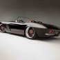 1962 Chevrolet Corvette C1-RS Custom Car Poster Print on 10 mil Archival Satin Paper 16" x 12"