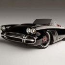 1962 Chevrolet Corvette C1-RS Custom Car Poster Print on 10 mil Archival Satin Paper 20" x 15"