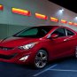 Hyundai Elantra Coupe (2013) Car Poster Print on 10 mil Archival Satin Paper 16" x 12"
