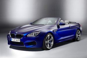 BMW M6 Convertible (2012) Car Poster Print on 10 mil Archival Satin Paper 16" x 12"