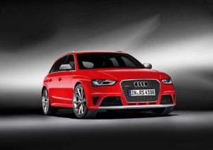 Audi RS4 Avant Car Poster Print on 10 mil Archival Satin Paper 20" x 15"