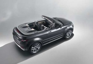 Land Rover Evoque Convertible Concept Car Poster Print on 10 mil Archival Satin Paper 24" x 18"