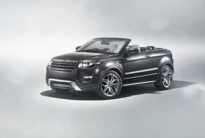 Land Rover Evoque Convertible Concept Car Poster Print on 10 mil Archival Satin Paper 36" x 24"