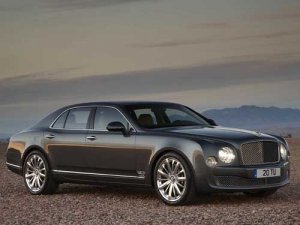 Bentley Mulsanne Mulliner Car Poster Print on 10 mil Archival Satin Paper 20" x 15"