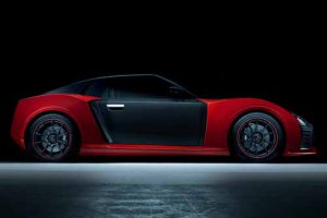 Roding Roadster Car Poster Print on 10 mil Archival Satin Paper 16" x 12"