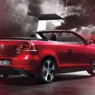 Volkswagen Golf Cabriolet (2012) Car Poster Print on 10 mil Archival Satin Paper 36" x 24"