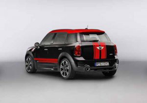 Mini John Cooper Works Countryman Car Poster Print on 10 mil Archival Satin Paper 16" x 12"
