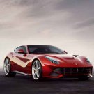 Ferrari  F12berlinetta Car Poster Print on 10 mil Archival Satin Paper 36" x 24"