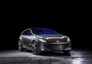 Hyundai i-oniq Concept Car Poster Print on 10 mil Archival Satin Paper 16" x 12"