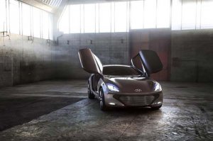 Hyundai i-oniq Concept Car Poster Print on 10 mil Archival Satin Paper 16" x 12"