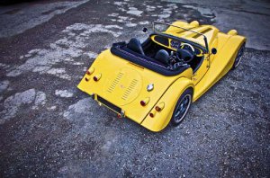 Morgan Plus E Car Poster Print on 10 mil Archival Satin Paper 20" x 15"
