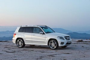 Mercedes-Benz GLK (2013) Car Poster Print on 10 mil Archival Satin Paper 24" x 18"