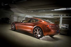 Fisker Atlantic Concept Car Poster Print on 10 mil Archival Satin Paper 16" x 12"