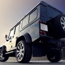 Vilner Land Rover Defender Car Poster Print on 10 mil Archival Satin Paper 20" x 15"