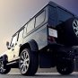 Vilner Land Rover Defender Car Poster Print on 10 mil Archival Satin Paper 20" x 15"