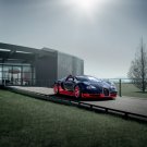 Bugatti Veyron Grand Sport Vitesse Black/Red Car Poster Print on 10 mil Archival Satin Paper 16"x12"