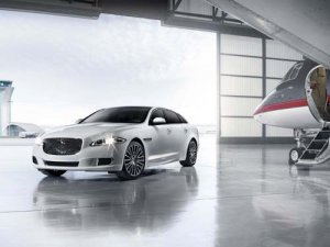 Jaguar XJ Ultimate Car Poster Print on 10 mil Archival Satin Paper 16" x 12"