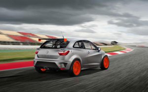 Seat Ibiza SC Trophy Car Poster Print on 10 mil Archival Satin Paper 20" x 15"