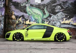Audi R8 V10 XXX Performance Car Poster Print on 10 mil Archival Satin Paper 20" x 15"