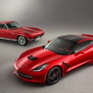 Chevrolet Corvette Stingray (2014) Car Poster Print on 10 mil Archival Satin Paper 36" x 24"