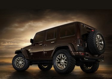 Jeep Wrangler Sundancer Concept (2014) Car Art Poster Print on 10 mil Archival Satin Paper 20"x16"
